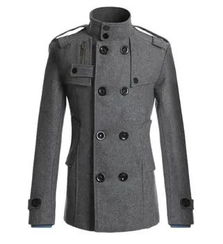 MRMT 2023 Совершенно Новое мужское шерстяное пальто Mao для мужчин, длинный костюм, Шерстяная ветровка, мужское пальто, верхняя одежда, Одежда