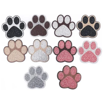 Набор алмазных подставок для рисования в форме собачьей лапы, наборы для кошек, набор для поделок для домашних животных с держателем