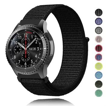Нейлоновая Петля для Samsung Galaxy Watch 6 5 Pro/4/classic/ gear S3 Frontier/активный Спортивный Браслет Huawei Watch Gt2 3 22 мм 20 мм Ремешок